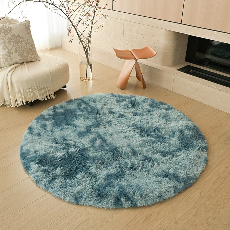 Rond tie-dye - gris-bleu
