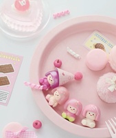 100% Original Mini Mag Chocolate Cute Beans Blind Bag Anime Figure Surprise Toy Blind Box Mini Mag Beans pour Décoration de Bureau