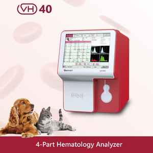 محلل أمراض الدم البيطري VH40 جينفيت ، جهاز تحليل الدم الحيواني 4 أجزاء أوتوماتيكي ، معدات مختبر بيطرية عالية الدقة - Product Image 2