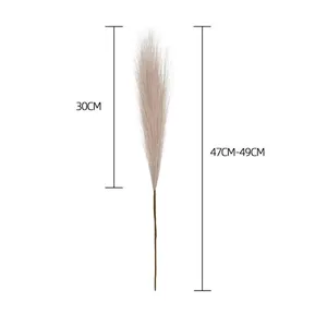 Roseau Artificiel Ins Bouquet <span class=keywords><strong>De</strong></span> Vent Imitation Fleurs Bohème Maison Salon Décor Faux Roseau <span class=keywords><strong>Décoration</strong></span> <span class=keywords><strong>De</strong></span> Noël <span class=keywords><strong>De</strong></span> <span class=keywords><strong>Mariage</strong></span> - Product Image 6