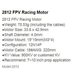 עבור flashmb a2812 x מחלקה <span class=keywords><strong>2812</strong></span> runner dc rvless המנוע 900kv 1100kv עבור תחביב fpv מירוץ Fpv מירוץ mots - Product Image 6