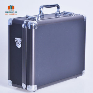 De aluminio auto máquina de equipo organizador Barbero herramienta caso de aluminio duro funda de cámara - Product Image 1