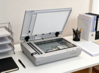 Scanner à plat Epson DS-50000 A3 avec interface USB 2.0, résolution optique 600x600 dpi pour documents de bureau et photos