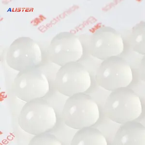 China Free Sample Qualified Iso Epr Alister Sticky Door Handle Bumper Self-Adhesive Dots Door Rubber Guard Bumper Pad