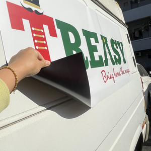 Autocollants magnétiques personnalisés pour réfrigérateur et voiture autocollants magnétiques pour pare-chocs autocollant de logo imperméable en vinyle découpé à l'emporte-pièce - Product Image 5