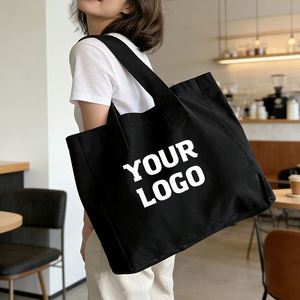 Natural Color <b>Extra</b> <b>Large</b> Cotton Canvas Tote Bag With Logo <b>Printing</b> Women and for Shopping - Product Image 1