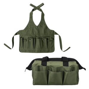 Penggong Gardening Tool Apron Oxford Cloth Multi-pocket Garden Work Wear Set - Product Image 4