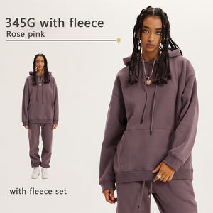 <span class=keywords><strong>Set</strong></span> <span class=keywords><strong>Felpa</strong></span> Invernale Unisex Personalizzata con Stampa <span class=keywords><strong>e</strong></span> Strass, <span class=keywords><strong>Tuta</strong></span> Sportiva Oversize in Pile Tinta Unita per Uomo - Product Image 2