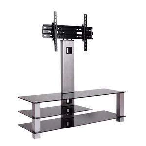 <strong>Corner</strong> TV <strong>Stand</strong>, Beautiful Design Home Use Glass TV <strong>Stand</strong> with Bracket - Product Image 5