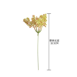 Fleur artificielle CallaFloral, branche unique, jaune, réaliste, en plastique, décoration de mariage et de maison - Product Image 4