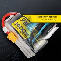 Batterie LiPo pour drone de course FPV Geeetech Format Gold Brick 50 850 1400 1550 2200mAh 150C 6S 22.2V avec connecteur XT60
