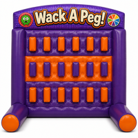Jeu gonflable Wack a Peg - Matériel PVC, respectueux de l'environnement, sport de plein air