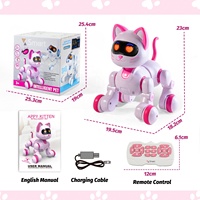 2025 Offre Spéciale garçons filles électrique Rc Robot chat animal de compagnie Intelligent interactif mignon Robot animaux jouets pour vacances et anniversaires cadeaux