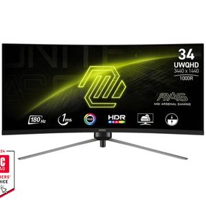Venta al por mayor MSI MAG 345CQR 34 ''180Hz Gaming Ultra Wide UWQHD Monitores curvos PC Gaming Monitores 180Hz Gaming MSI - Product Image 6