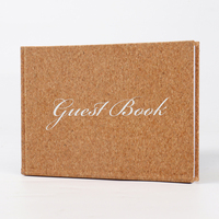 Cadeau de mariage personnalisé Livre d'or de mariage unique avec photo Couverture de livre en bois PU