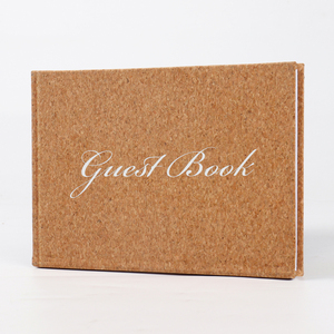 Quà Tặng cô dâu cá nhân độc đáo cuốn sách của khách đám cưới với hình ảnh bằng gỗ PU cuốn Sách bìa - Product Image 4