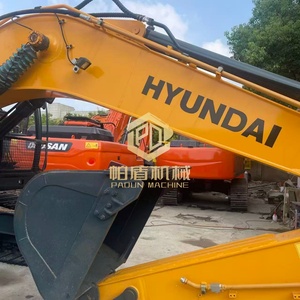 Excavadora Hyundai 225 220 original, excavadora de 20 toneladas, excavadora grande sobre orugas, excavadora de segunda mano en venta - Product Image 3