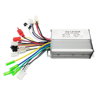 Contrôleur sans balais pour vélo électrique et trottinette électrique 36V/48V 350W, double mode (avec capteur/sans capteur)