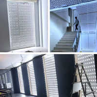 Barre de LED en aluminium avec puce SMD 3030 à réflexion diffuse, 12 LED/m, pour éclairage de panneaux, de poteaux et de logos, rétroéclairage