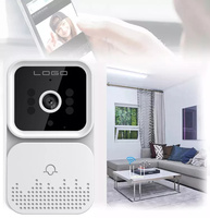 Sonnette vidéo intelligente Tuya WiFi, caméra IP, interphone vidéo bidirectionnel avec vision nocturne HD IR, sécurité domestique intelligente