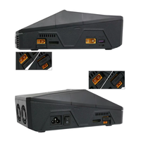 Chargeur FPV ToolkitRC Q6AC 400W AC/1000W DC, 4 sorties, 65W USB, 15W sans fil, fibre de carbone, 1kg, accessoires pour drones RC LiPo/NiMH/PB