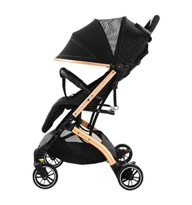 Baobaohao Qz1 Aluminium Baby Stroller With Foot Cover Light Weight Baby Stroller Chinese Factory