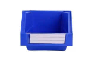 Abertura oficina reposição plástico storge bin armazenamento plástico caixas recipientes plásticos para parafusos