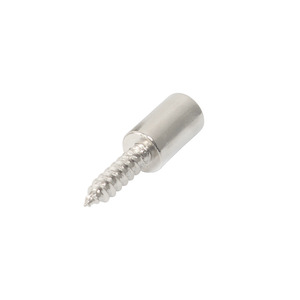 Vis autotaraudeuses LSCBT en fer nickelé pour support d'étagère de meuble, couleur argent, accessoire de quincaillerie - Product Image 1