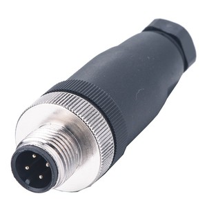 Connecteur circulaire étanche M12 12V 10A 5/8 broches PG7 en cuivre, mâle/femelle, avec indice de protection IP67, boîtier ABS, connexion de câble automobile - Product Image 3