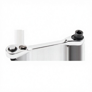 Mini 1/4 Xiaofei Quick 2-in-1 Open End Wrench Batch Head <b>Universal</b> Double Head Sleeve Chrome Vanadium Steel 6mm 80 NM Max Torque - Product Image 3