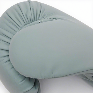 Guantes de Boxeo de Cuero PU con Logotipo Personalizado, 16oz, para Entrenamiento de Kickboxing, Sparring, Artes Marciales, Dedos Completos - Product Image 5