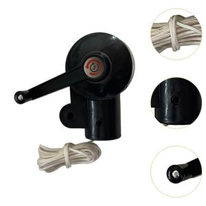 Paraguas de jardín de acero inoxidable, manivela, accesorios de Patio para balcón, patio, Hotel para uso en Mesa - Product Image 1