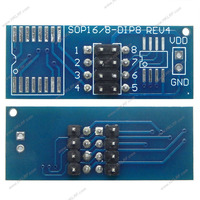 Clip de Prueba SOIC8 SOP8-DIP8 con Cable Adaptador para Programador RT809H T48 T76 TNM7000, Lectura de Chips BIOS