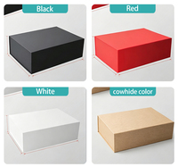 Boîte cadeau magnétique pliable, réutilisable, écologique, de luxe, personnalisée, emballage élégant pour foulards en soie, vêtements, cadeaux