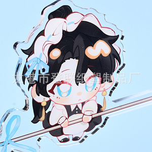 Baguettes en acrylique personnalisées avec un design de dessin animé pour cadeaux et objets promotionnels - Product Image 3
