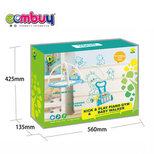 2IN1 Fitness Leren Wandelaar Piano Muziek 6M + Baby Spelen Mat - Product Image 4