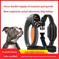Kalung Pelatih Anjing Elektronik ABS Lintas Batas Model PD 810 Buatan Guangdong Perlengkapan Pelatihan Hewan Peliharaan Multifungsi