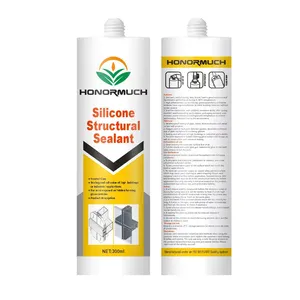 Sealant Silikon Struktural Netral Kinerja Tinggi Perekat Struktural Curing Netral untuk Tirai Logam dan Kaca