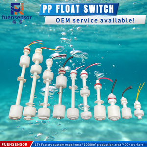 Interrupteur à flotteur PP pour alarme de niveau d'eau vide dans les distributeurs de bouteilles - Product Image 1