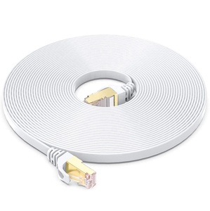 Cable de Conexión Ethernet Plano CAT7 S/FTP D-Sunty, 30AWG, Cobre Sólido, 4 Pares, RJ45, Cable LAN de 0.5m-50m, RoHS - Product Image 5