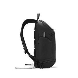 Mochila DASHER Vintage de Lona, 20-39L, Impermeable, Unisex, Asa Suave, Cierre de Cremallera, Diseño Panelado con Detalles en Cuero, para Uso Escolar - Product Image 1
