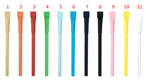 Wholesale Recycled Kraft Roller Paper Tube Ball Point <b>Pens</b> Creative Custom Logo 1.0mm Writing Office Stationery Gifts - Product Image 6