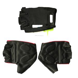 Guantes de ciclismo unisex de medio dedo, malla transpirable para montar en bicicleta de montaña, equipo deportivo para exteriores, talla para adultos - Product Image 5
