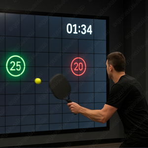 Simulador de Pickleball Interactivo Multideportivo con Pantalla Táctil LED de Pared, No Inflable, para Entrenamiento y Uso en Interiores/Salas de Juego - Product Image 4