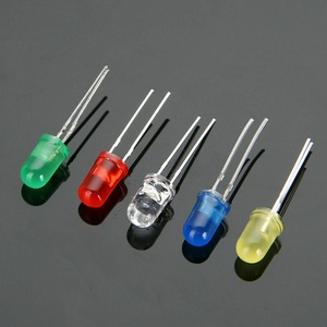 Kit de diodos LED de 5 mm, 500 piezas, 5 colores surtidos para proyectos electrónicos - Product Image 4
