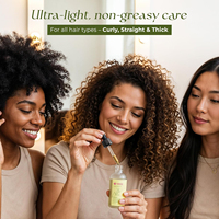 Huile de croissance capillaire naturelle OEM R'ENDASE infusée avec 10 huiles végétales premium et de l'huile de romarin biologique pour un volume et une nutrition accrus 60ml