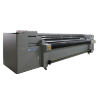 Imprimante hybride UV de haute qualité de 3.2m avec tête RICOH G6 et machine d'impression UV FLEXI rip pour imprimante hybride d'affiche de bannière sur toile