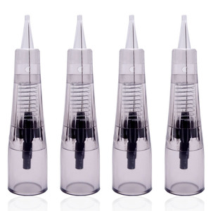 Agujas de Cartucho PMU de 0.18mm Desechables 1RL para Máquina de Maquillaje Permanente, Agujas para Microblading - Product Image 2