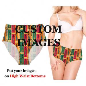 Slip Su Misura Trasporto di Goccia di Alta-Aumento Traspirante Traceless Biancheria Intima Lingerie <span class=keywords><strong>Immagini</strong></span> Personalizzate di Stampa Mutandine delle Donne - Product Image 6