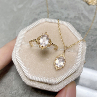 Bagues en cristal naturel pour femmes, améthyste, quartz rose, argent sterling 925, grande bague en pierre, bijoux de qualité supérieure, bagues en pierres précieuses